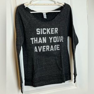 Gray Biggie inspired sweater